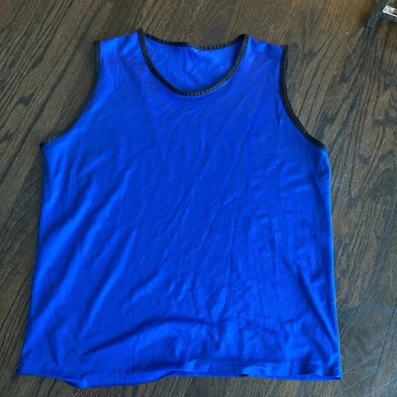 Mesh Blue Tank - Picture 1 of 3